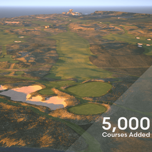 5,000 New Courses + In-Game Achievements