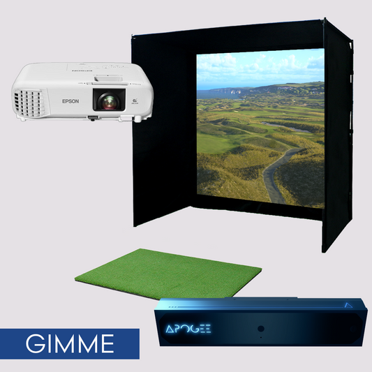 APOGEE by TruGolf w/ Starter 10 (2025) Enclosure + Gimme Package