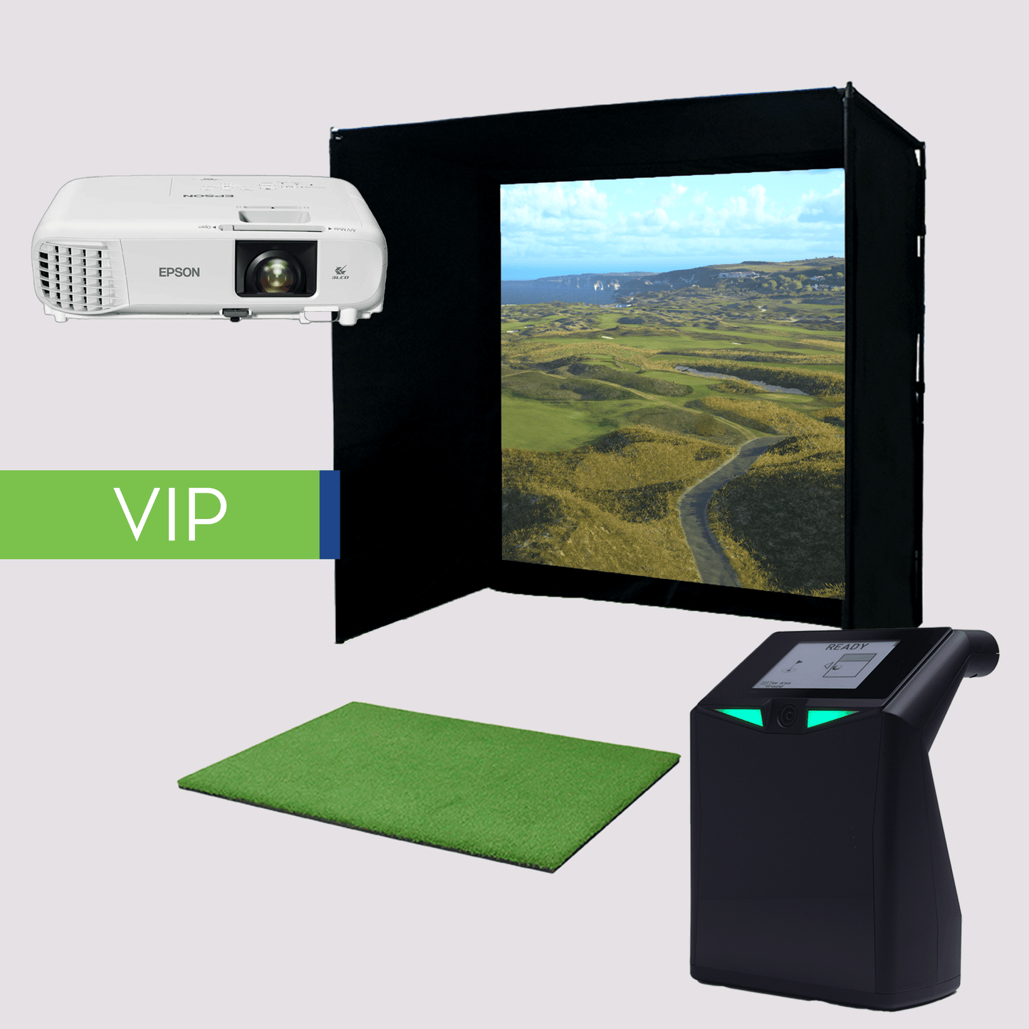 LaunchBox by TruGolf w/ Starter 10 (2025) Enclosure + VIP Package