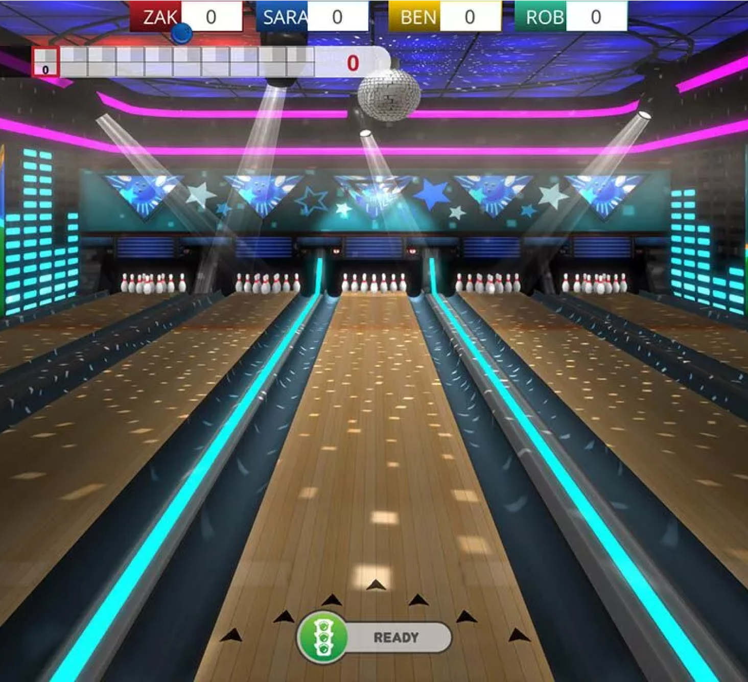 bowling gameplay