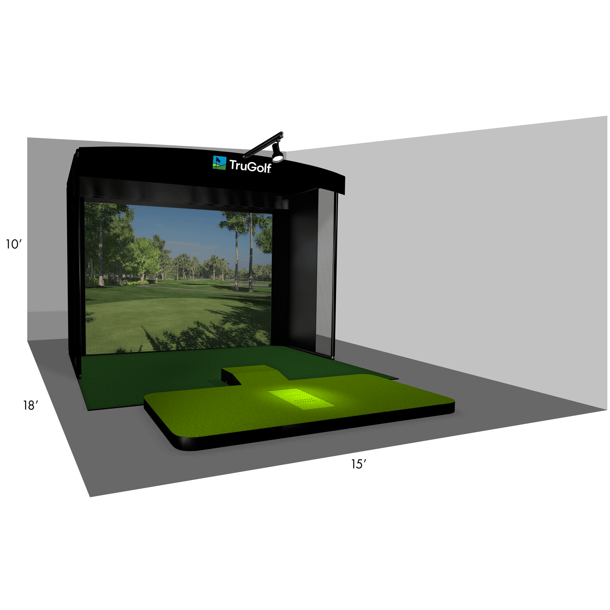 Golf Simulator Meaurements